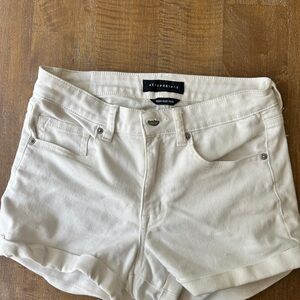 Aeropostale Women's Cream Shorts
